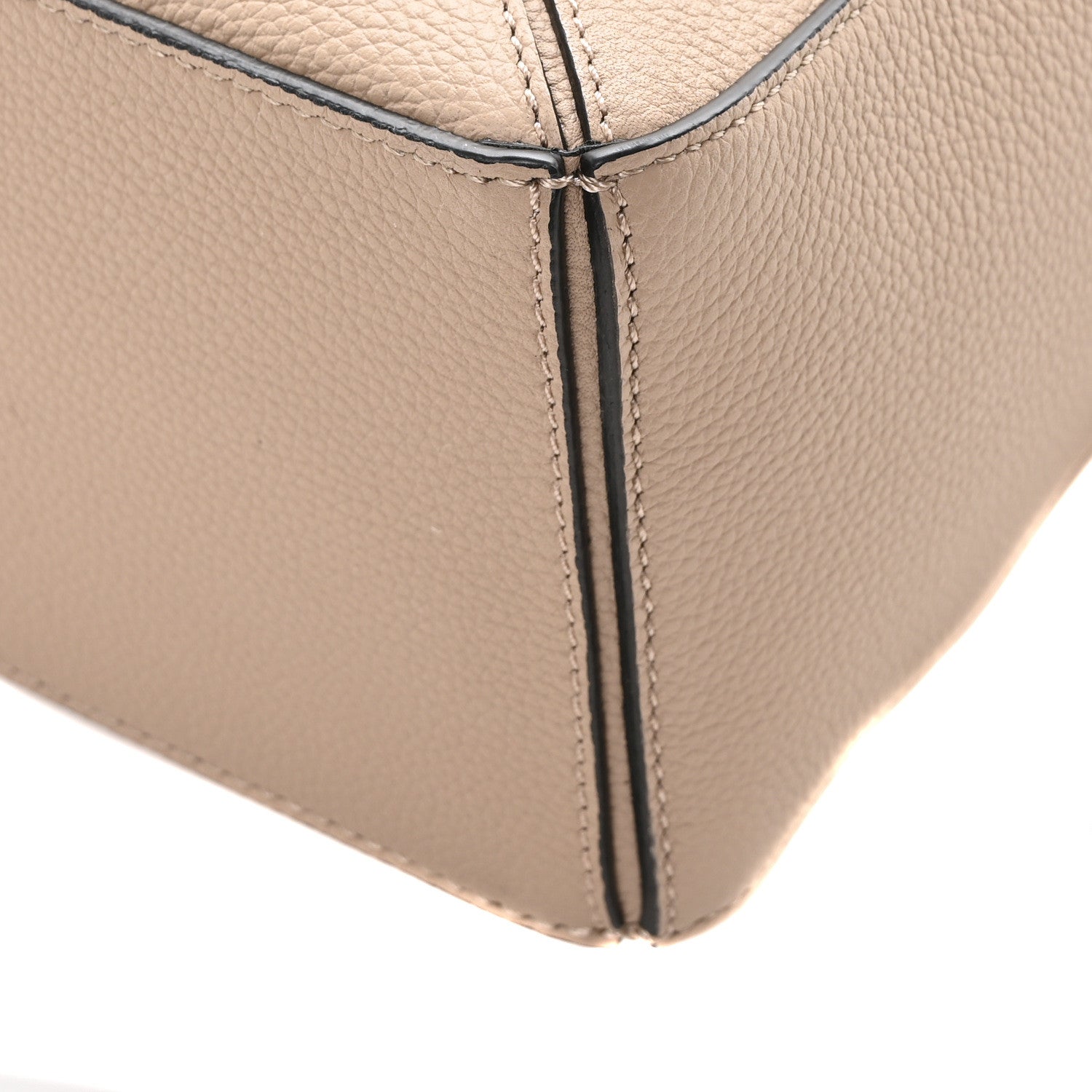 Loewe Grained Calfskin Small Puzzle Bag Sand 9 of 9