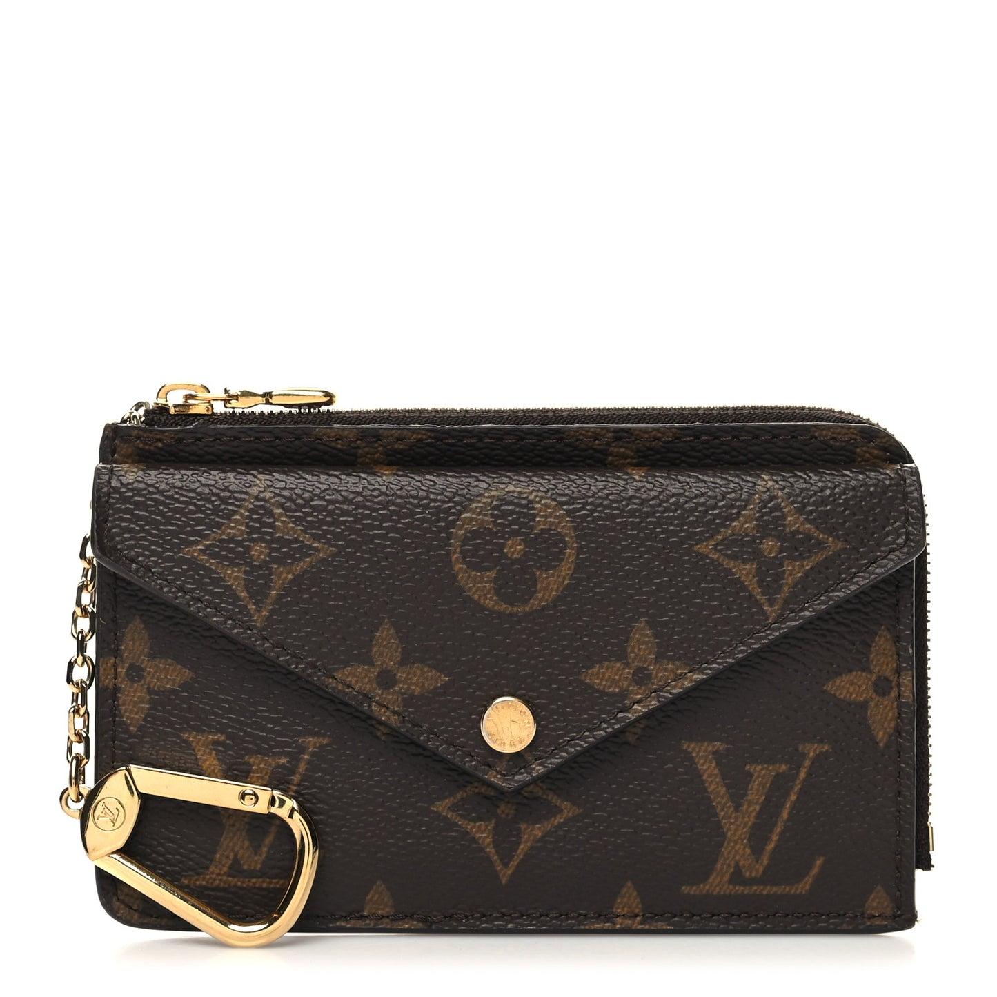 Monogram Recto Verso Card Holder Black