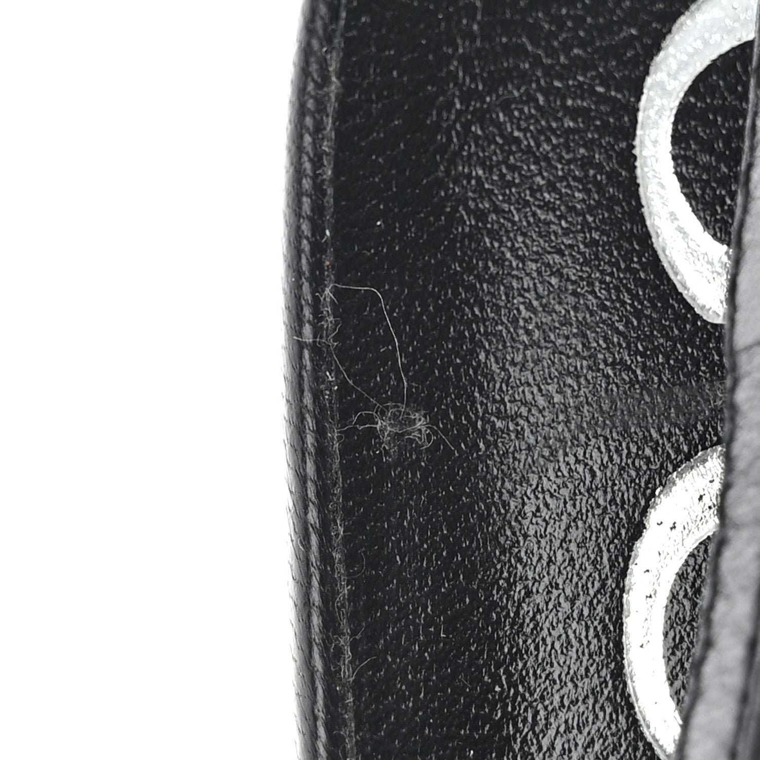 Gucci Moire Fabric Malaga Kid Crystal GG Monogram Square G 75mm Slingback Pumps 36 Black 9 of 10