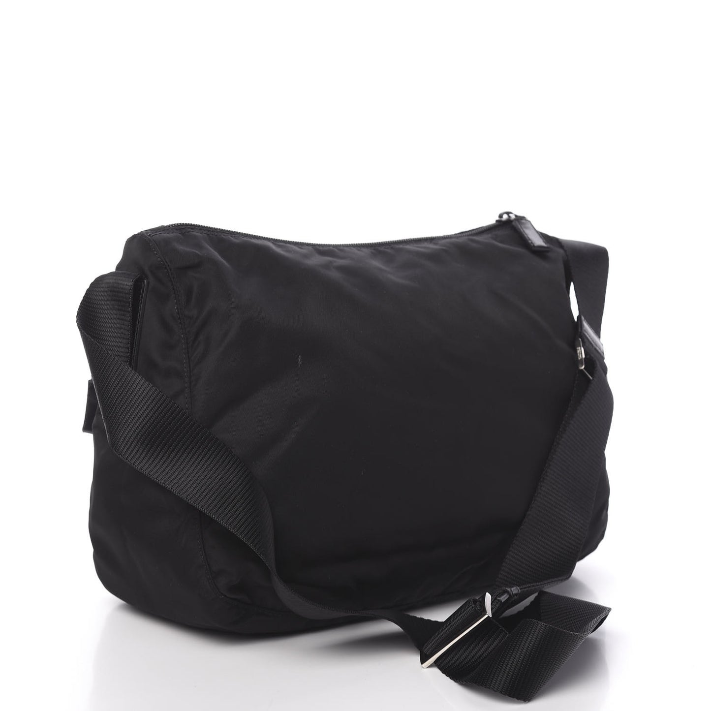Tessuto Nylon Messenger Bag Black