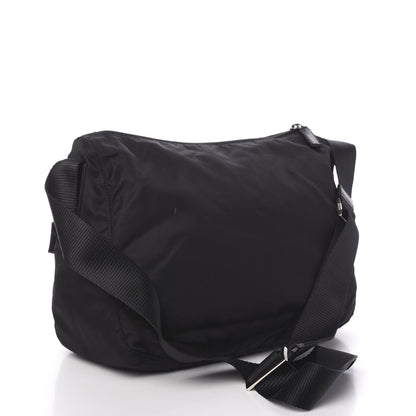 Prada Tessuto Nylon Messenger Bag Black 3 of 10