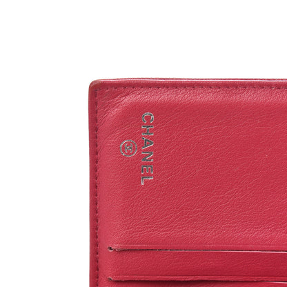 Chanel Caviar Sevruga Compact Wallet Fuchsia 7 of 14