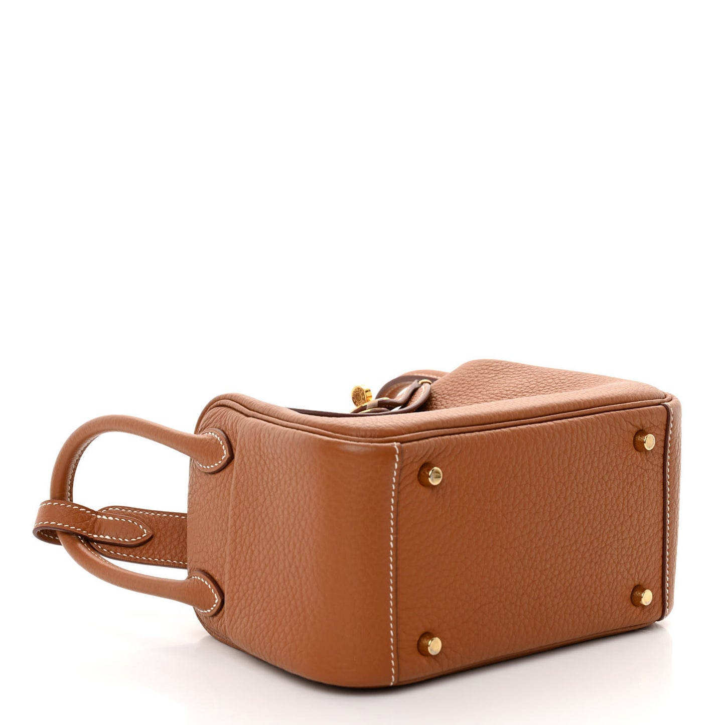 Taurillon Clemence Mini Lindy 20 Gold