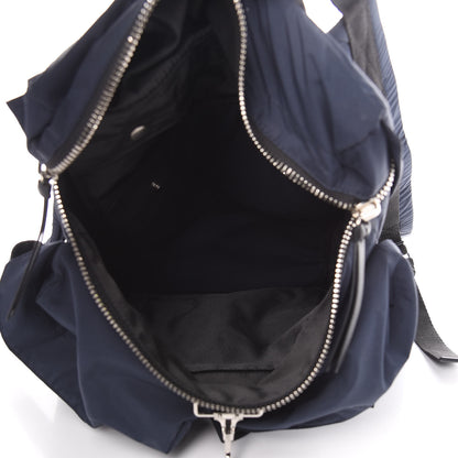 Givenchy Nylon Flat Backpack Navy 5 of 8