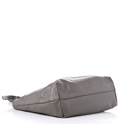 Prada Soft Calf Shopping Tote Argilla 4 of 10