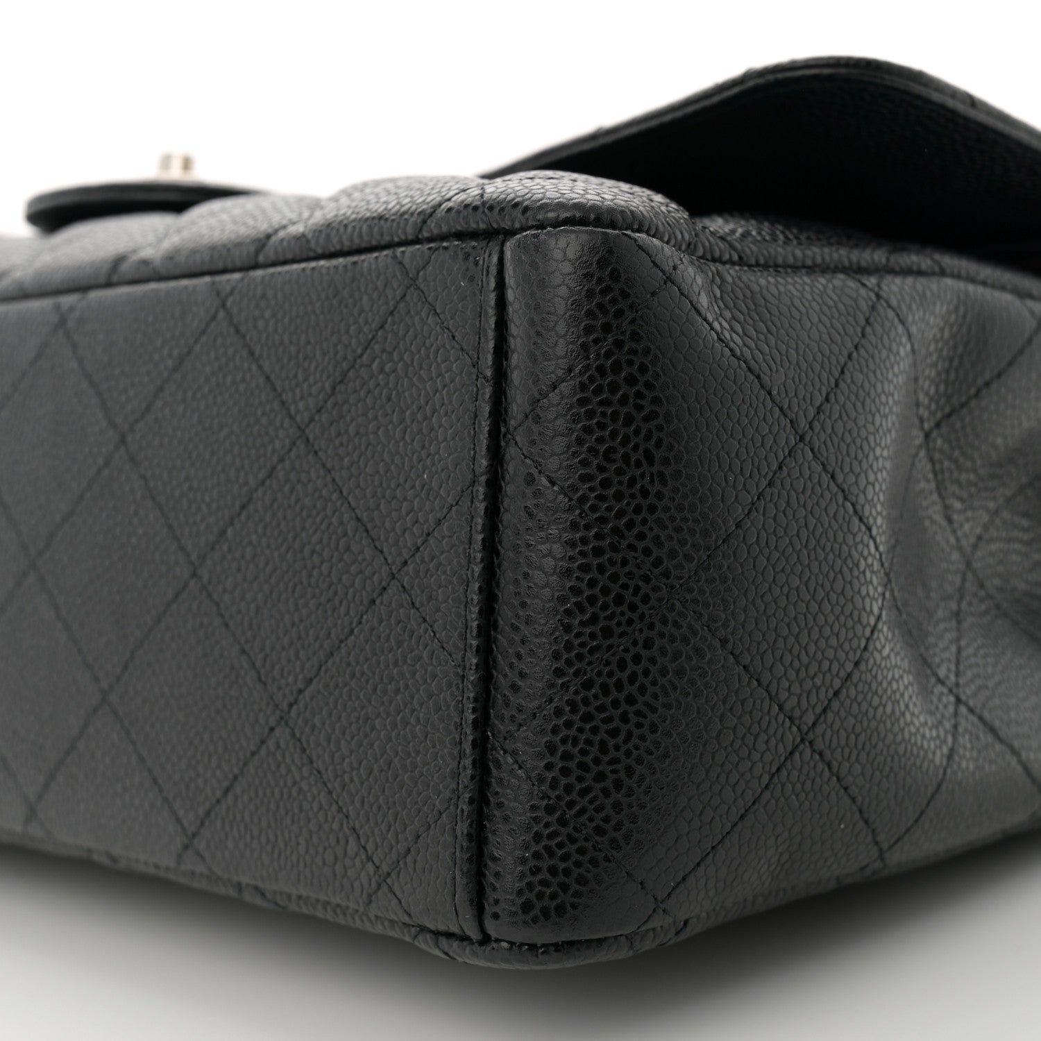 Chanel Caviar Quilted Maxi Double Flap Black 10 of 13