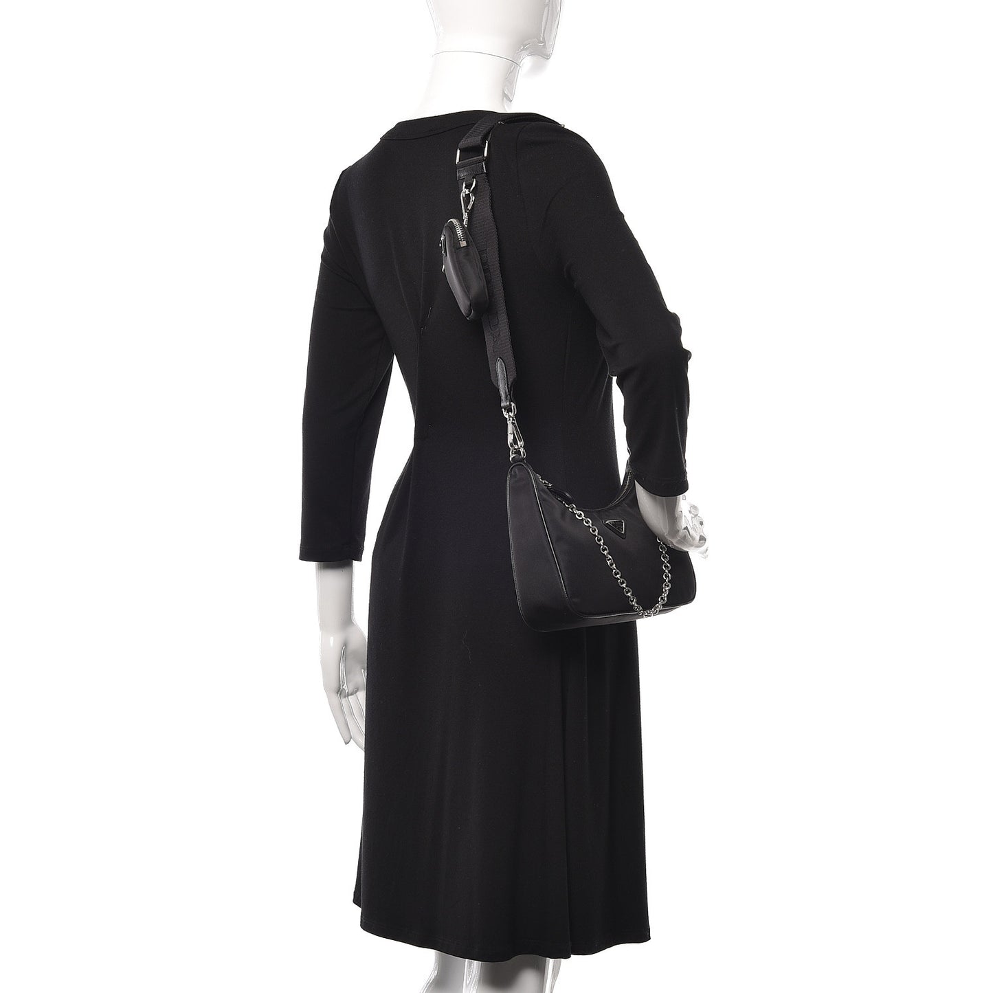 Nylon Re-Edition 2005 Shoulder Bag Black