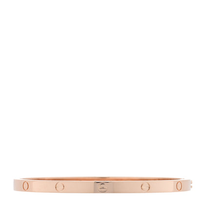 Cartier 18K Pink Gold Small LOVE Bracelet 15 1 of 7