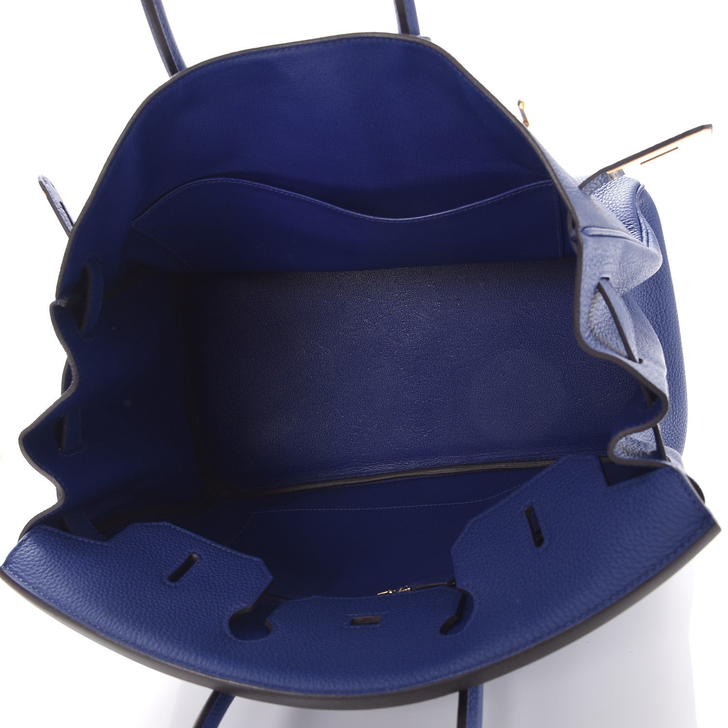 Hermes Togo Birkin 35 Bleu Electrique 8 of 40