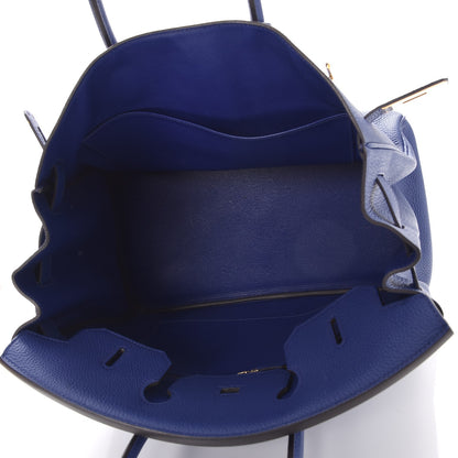 Hermes Togo Birkin 35 Bleu Electrique 8 of 40