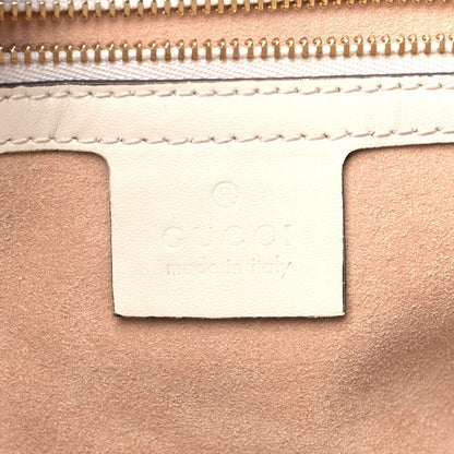 Gucci GG Supreme Monogram Medium Padlock Tote White 5 of 5
