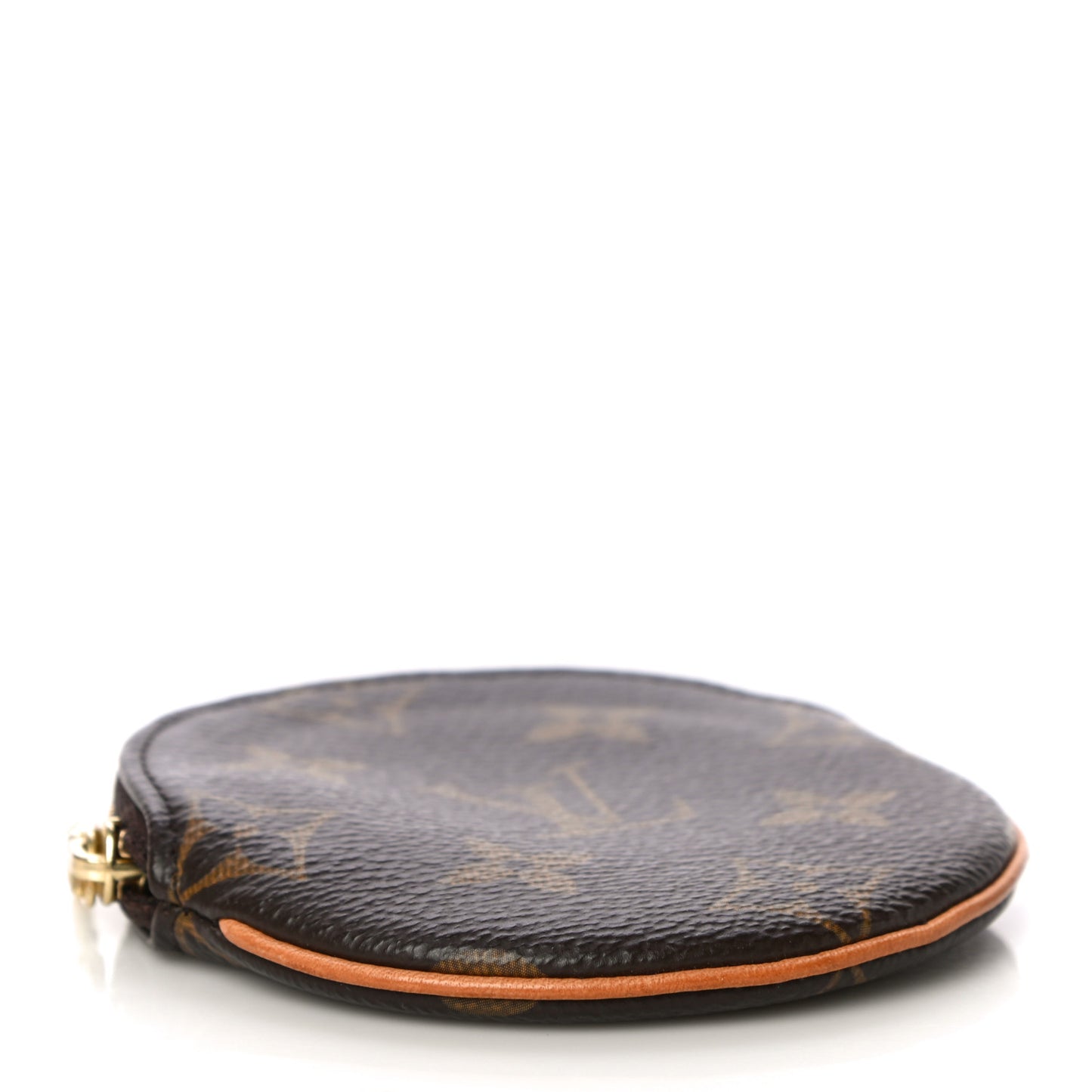 Monogram Round Coin Purse