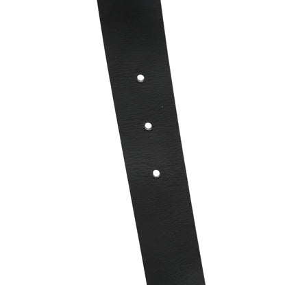 Chanel Calfskin Crystal Metal Quilted CC Belt 80 32 Black 6 of 8