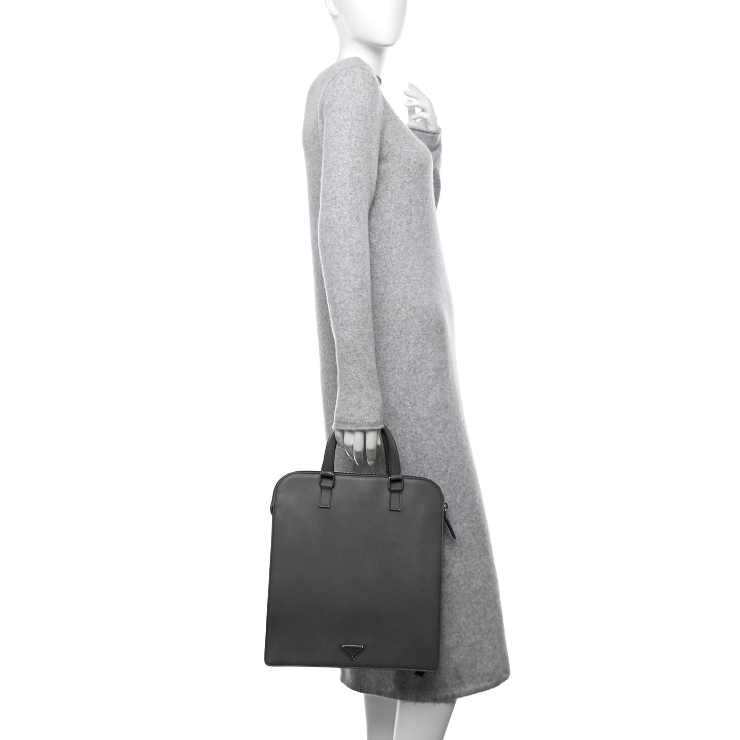 Saffiano Travel Briefcase Mercurio