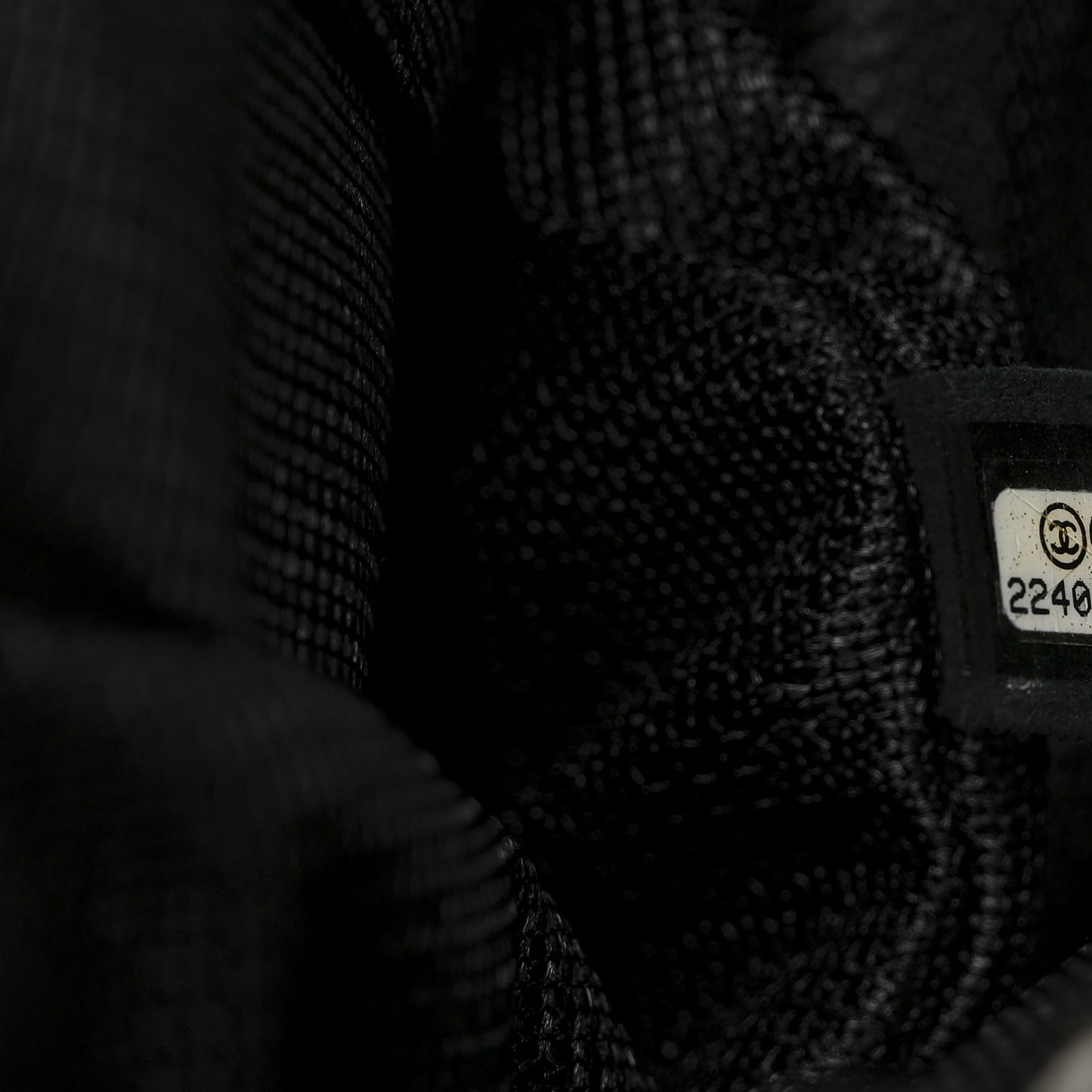 Calfskin Quilted XXL Travel Flap Bag Black