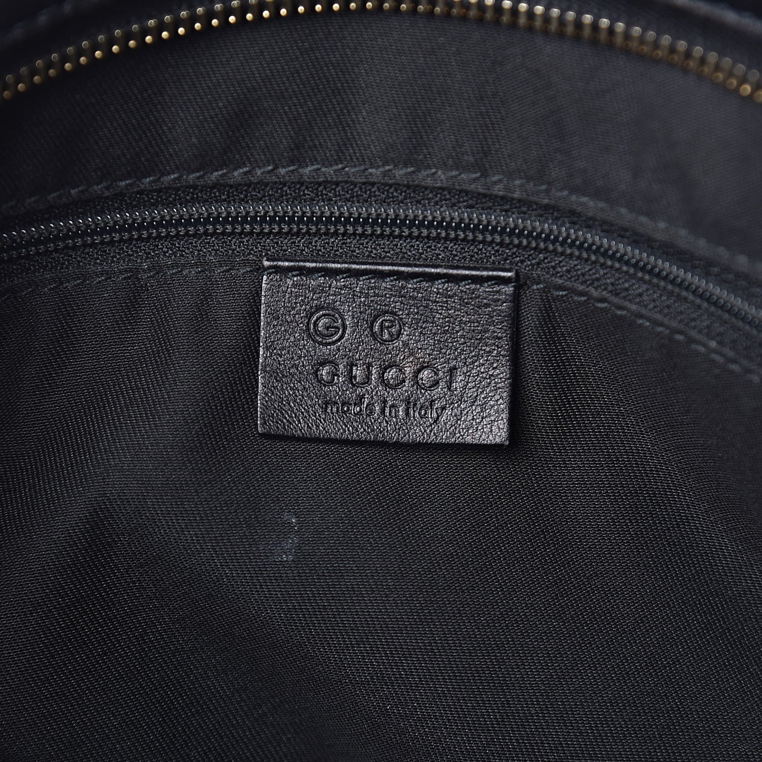 Gucci Guccissima Suede Charmy Boston Black 6 of 10