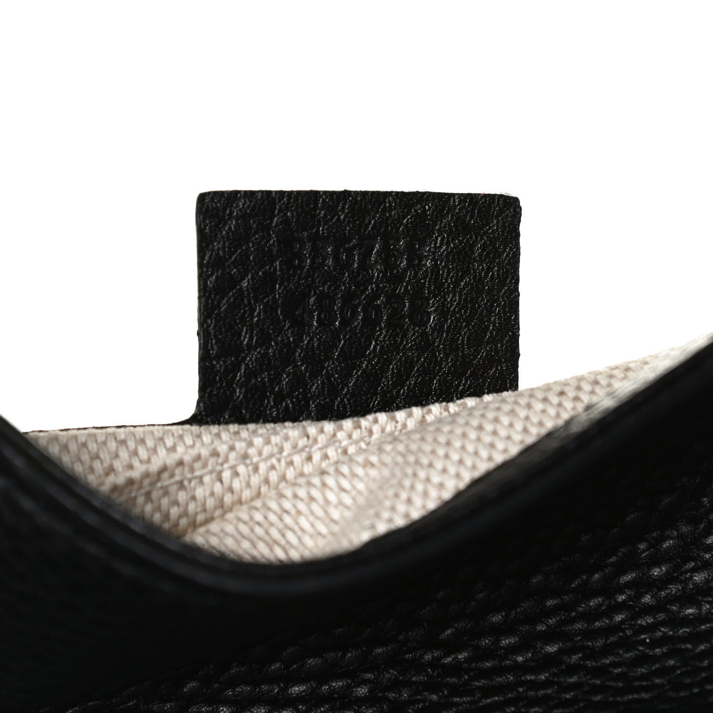 Pebbled Calfskin Medium Soho Clutch Black