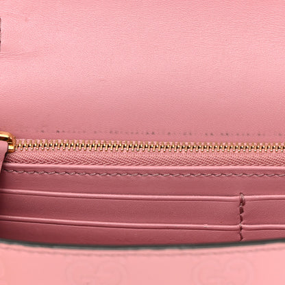 Gucci Guccissima Icon Chain Wallet Carmine Rose 12 of 17