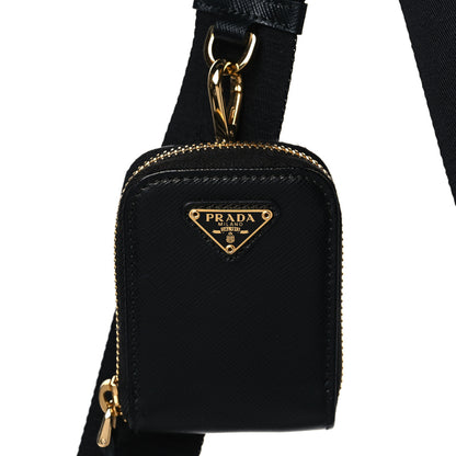 Prada Saffiano Lux Re-Edition 2005 Shoulder Bag Black 9 of 11