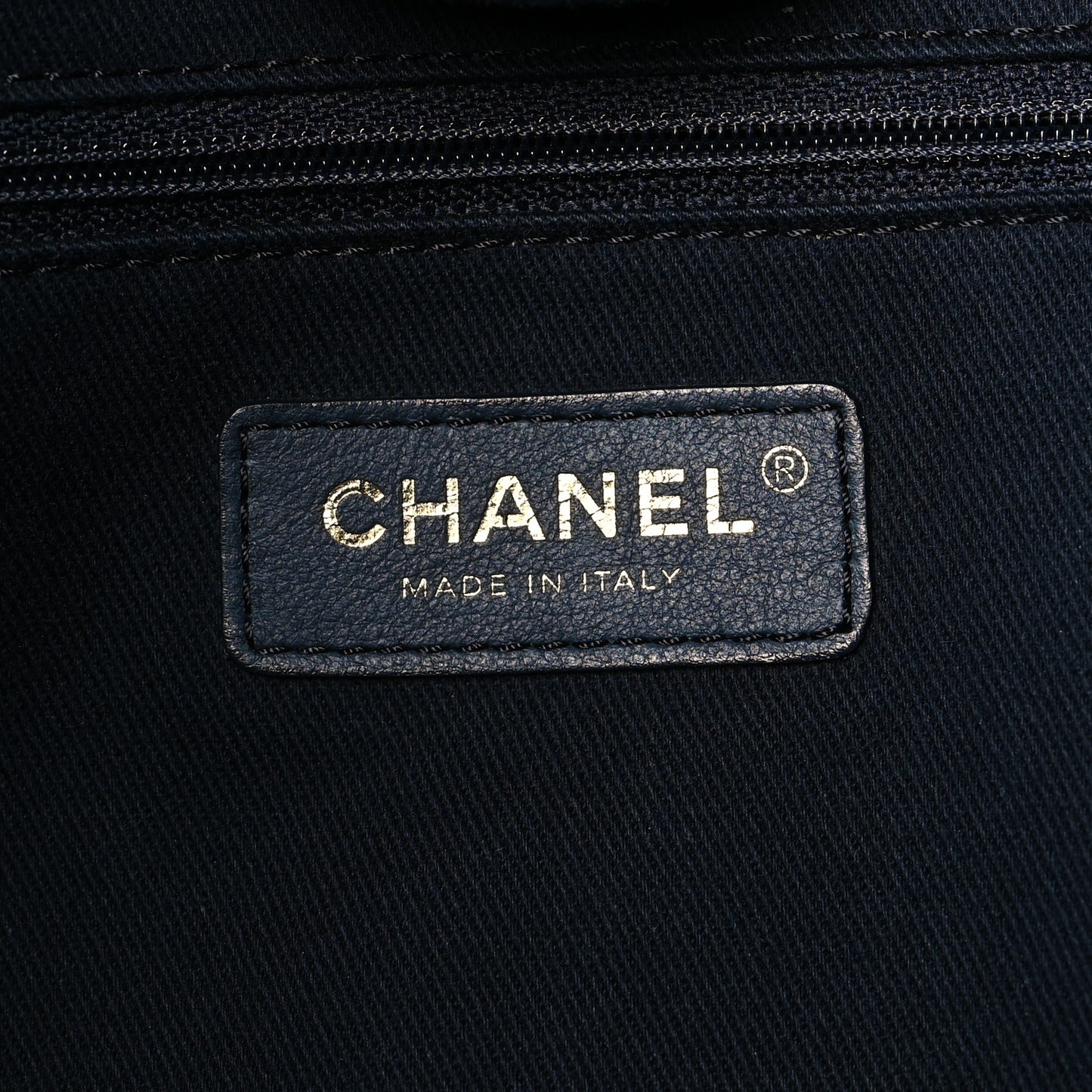 Mixed Fibers Large Deauville Tote Blue
