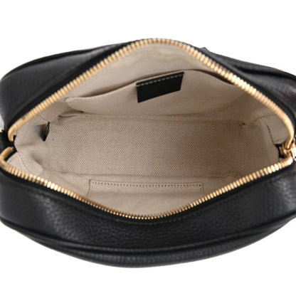 Gucci Pebbled Calfskin Small Soho Disco Bag Black 5 of 15