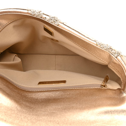 Chanel Metallic Calfskin Crochet Medium Chanel 19 Flap Gold 7 of 9
