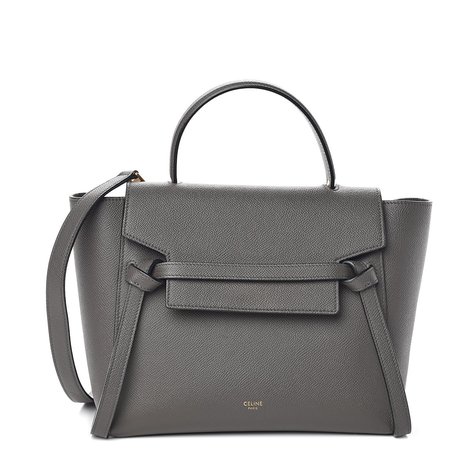 Celine Baby Grained Calfskin Micro Belt Bag Grey 1 of 8