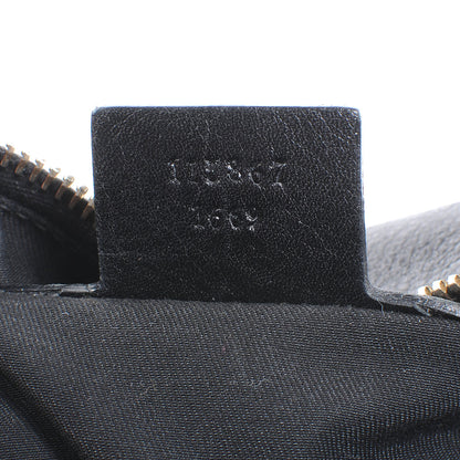 Gucci Leather Medium Horsebit Chain Hobo Black 7 of 7