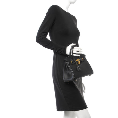 Hermes Swift Birkin 25 Black 2 of 8