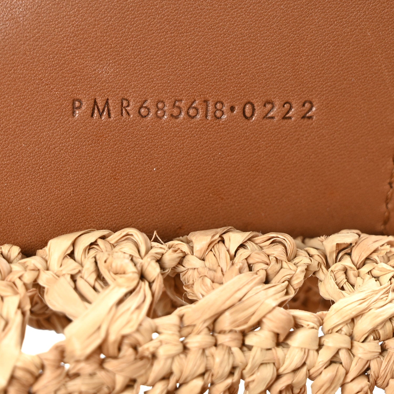 Saint Laurent Raffia Calfskin Small Panier Tote Naturel 7 of 10