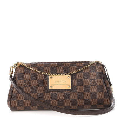 Louis Vuitton Damier Ebene Eva Clutch 1 of 8