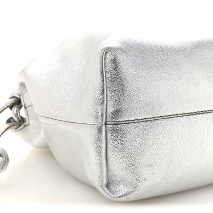 Loewe Metallic Nappa Donut Chain Flamenco Knot Silver 8 of 9