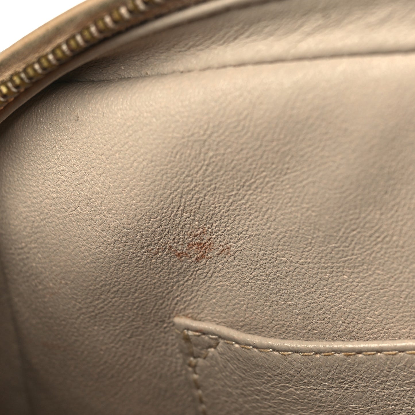 Lambskin Quilted Tassel Flap Camera Case Beige