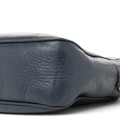 Gucci Pebbled Calfskin Small Soho Disco Bag Blue 10 of 16