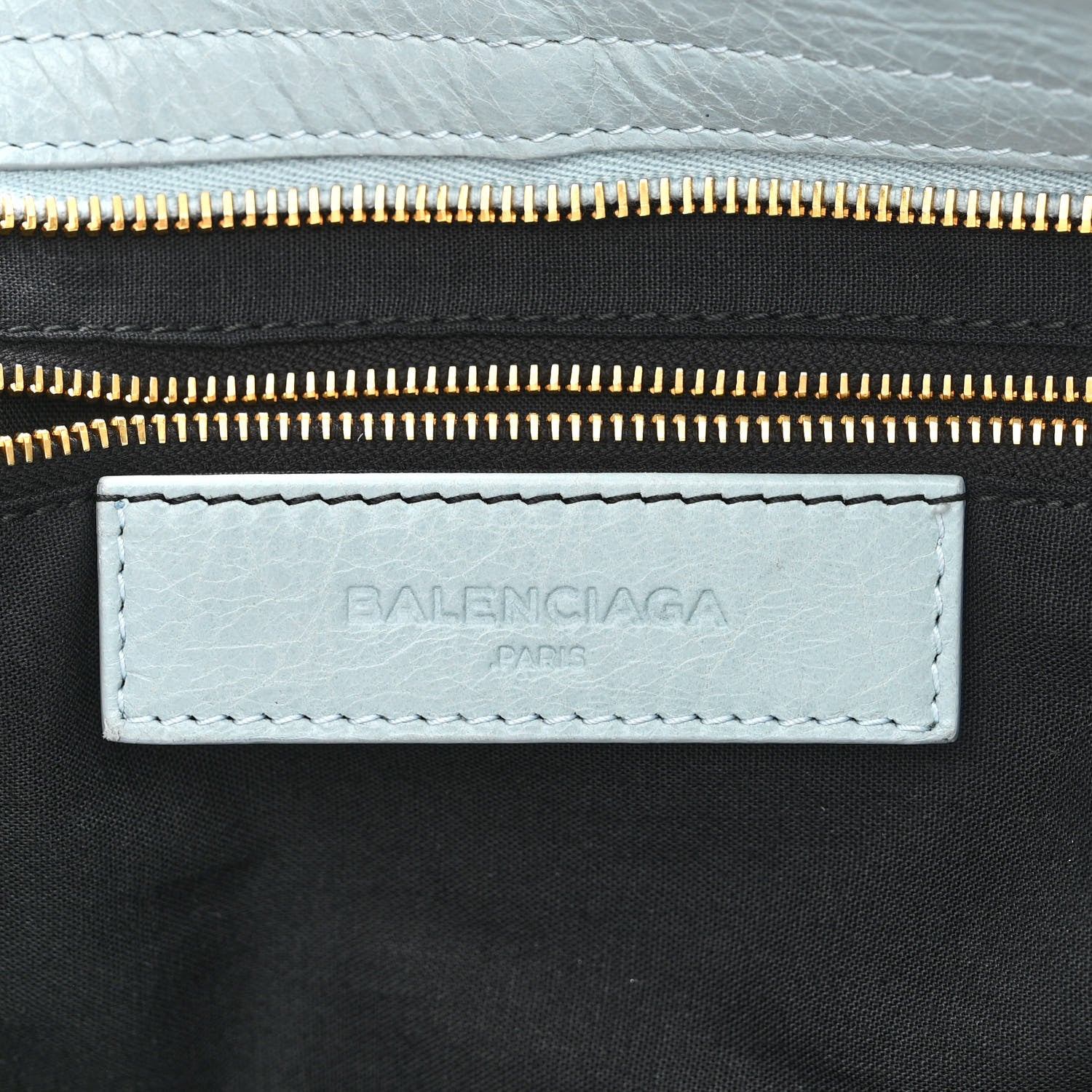 Balenciaga Agneau Giant 12 Gold Hardware City Bleu Opaline 7 of 16