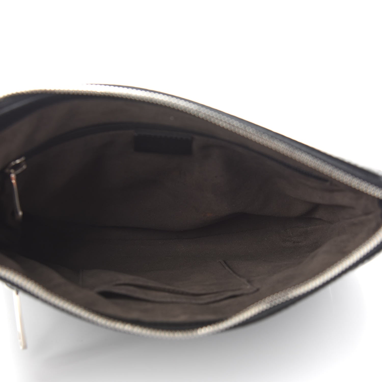 Gucci Guccissima Signature Small Messenger Bag Black 4 of 10