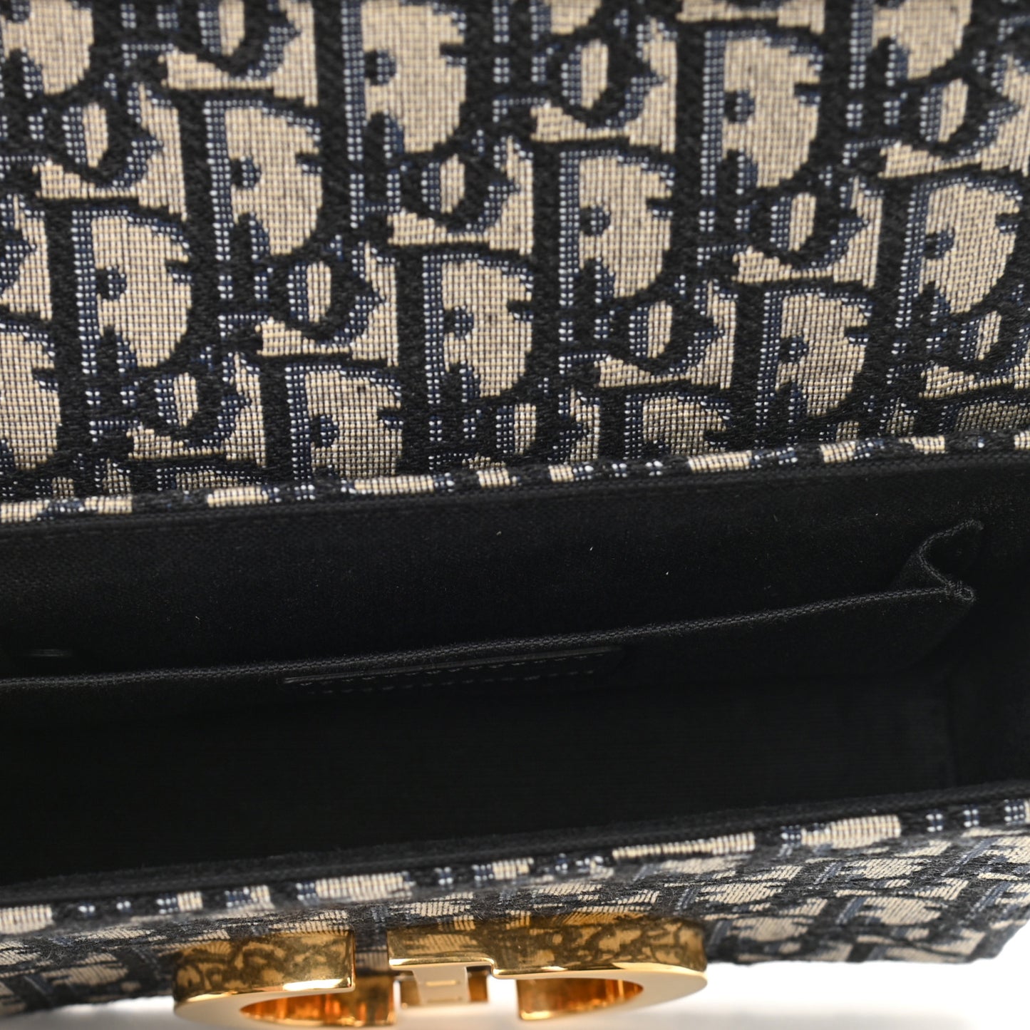 Oblique 30 Montaigne Box Bag Blue