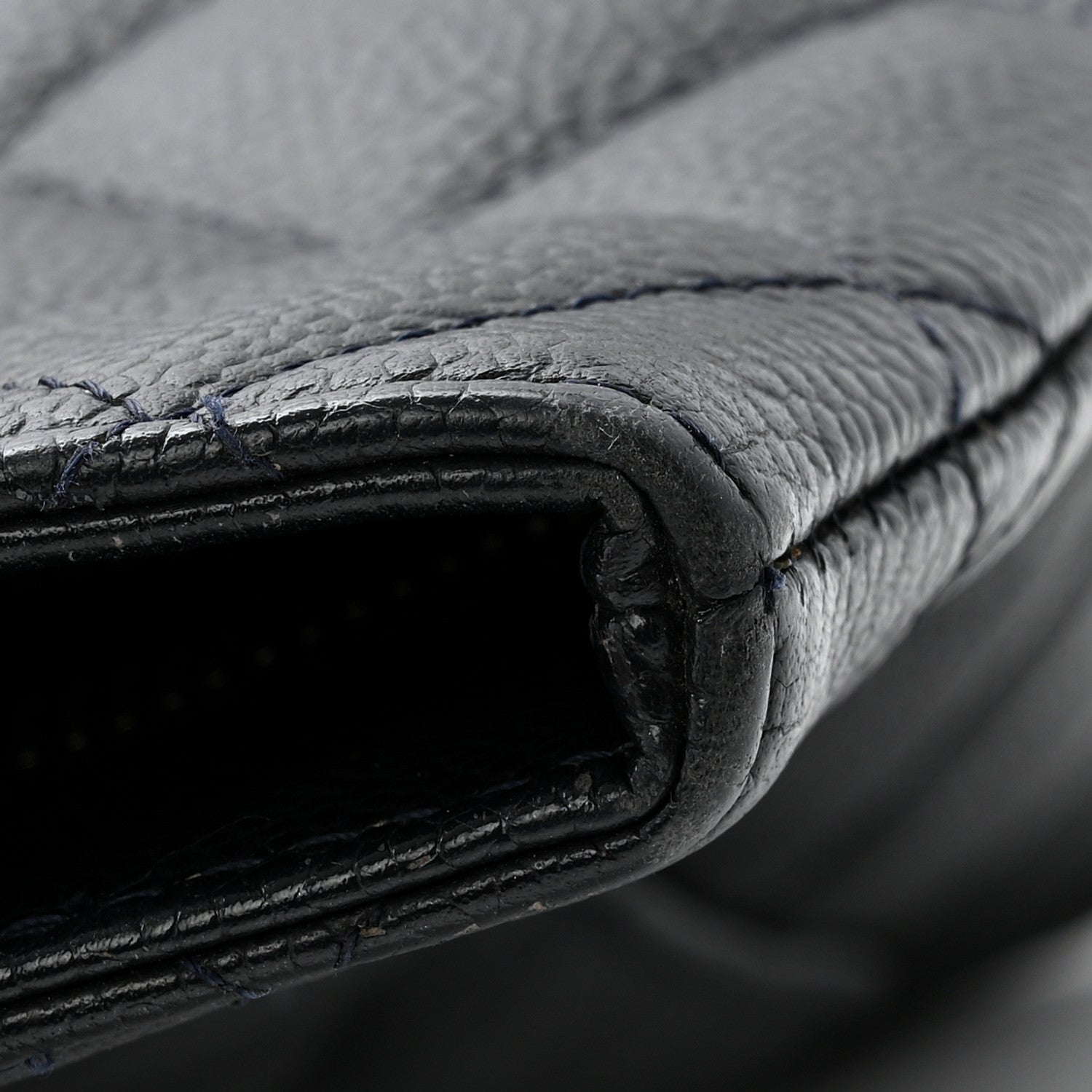 Chanel Caviar Quilted Medallion Tote Navy 14 of 16