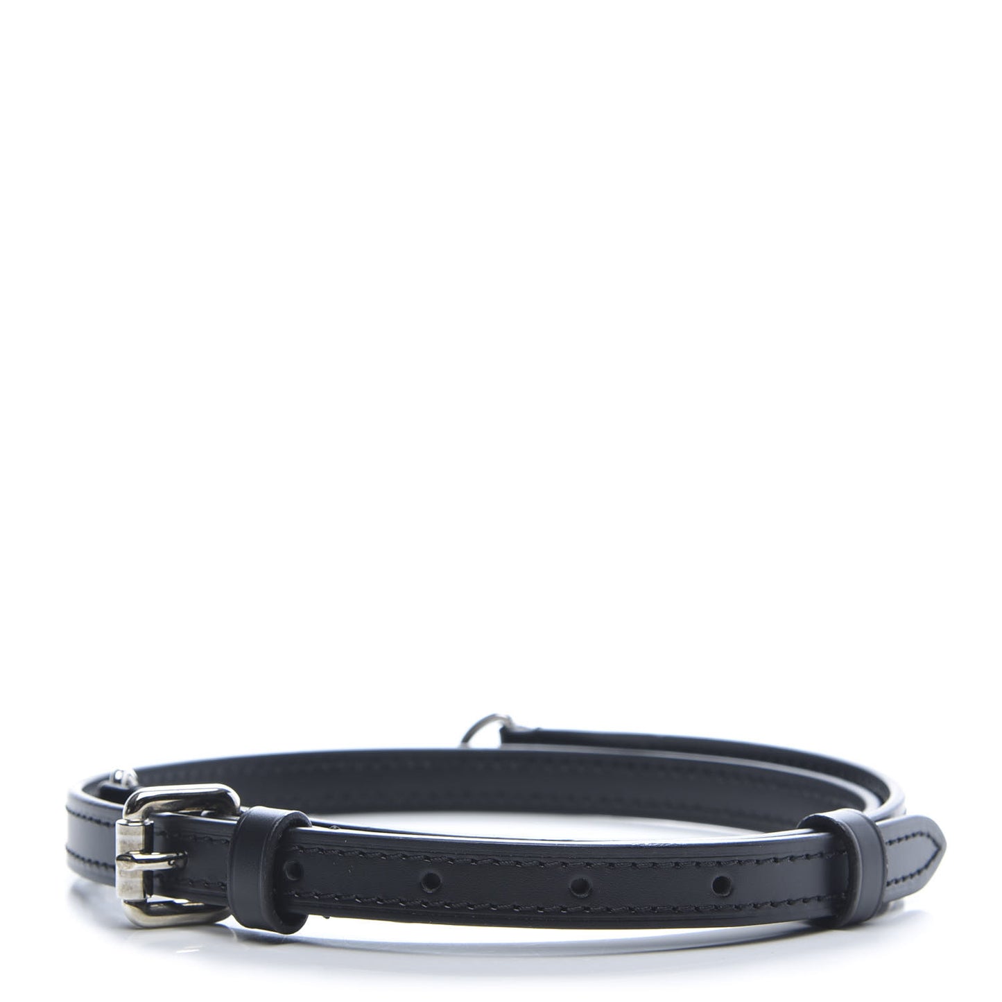 Calfskin 16mm Adjustable Shoulder Strap Black