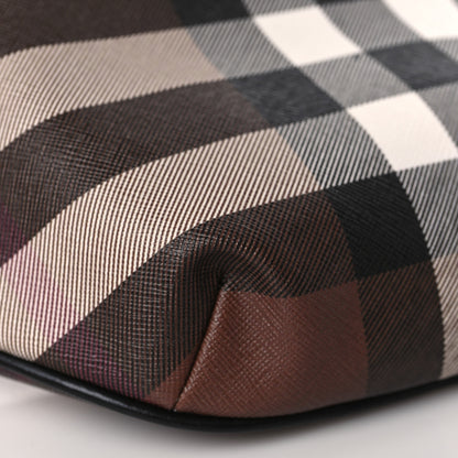 Burberry E-canvas Check Bum Bag Dark Birch Brown 8 of 9