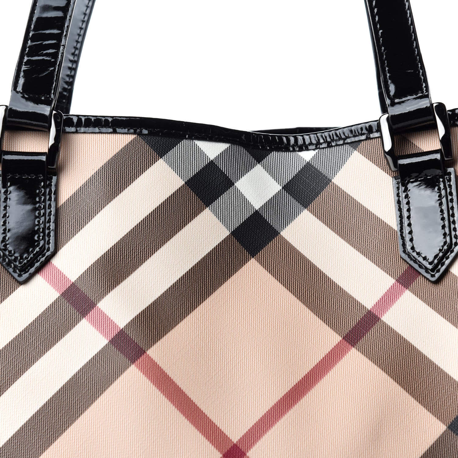 Burberry Supernova Check Stanton Tote Black 15 of 15
