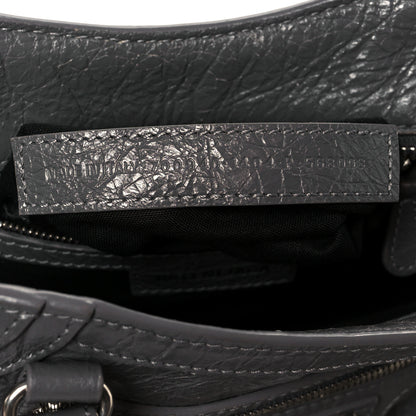 Balenciaga Agneau Arena Neo Cagole Handbag XS Dark Grey 8 of 11