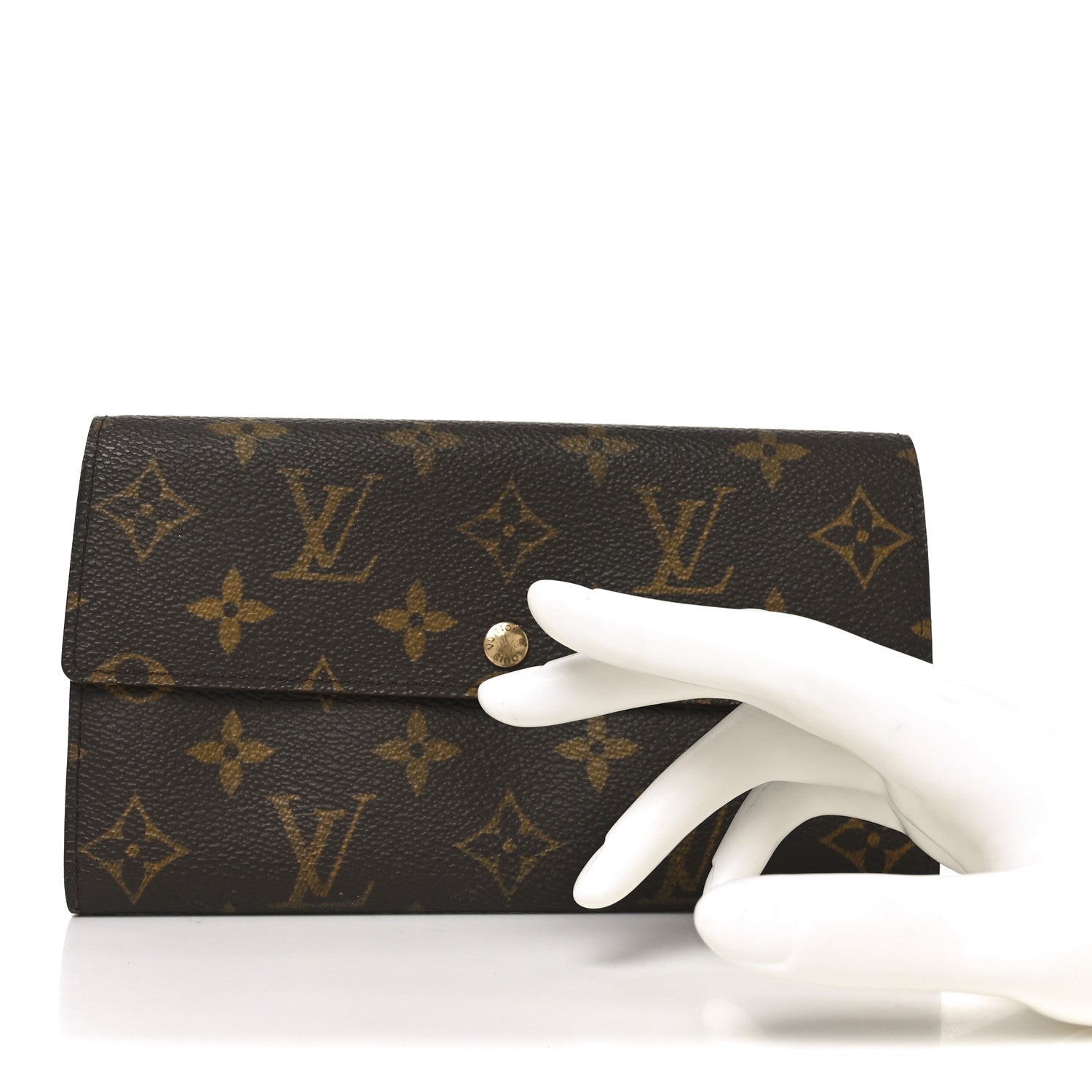 Louis Vuitton Monogram Sarah Wallet 4 of 12