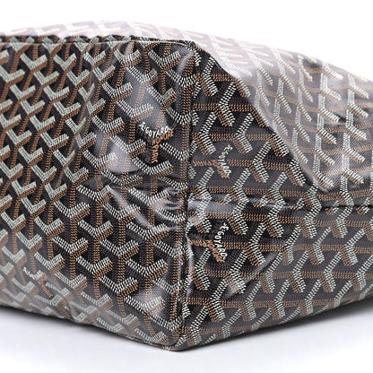 Goyard Goyardine Saint Louis GM Black Gold 9 of 9