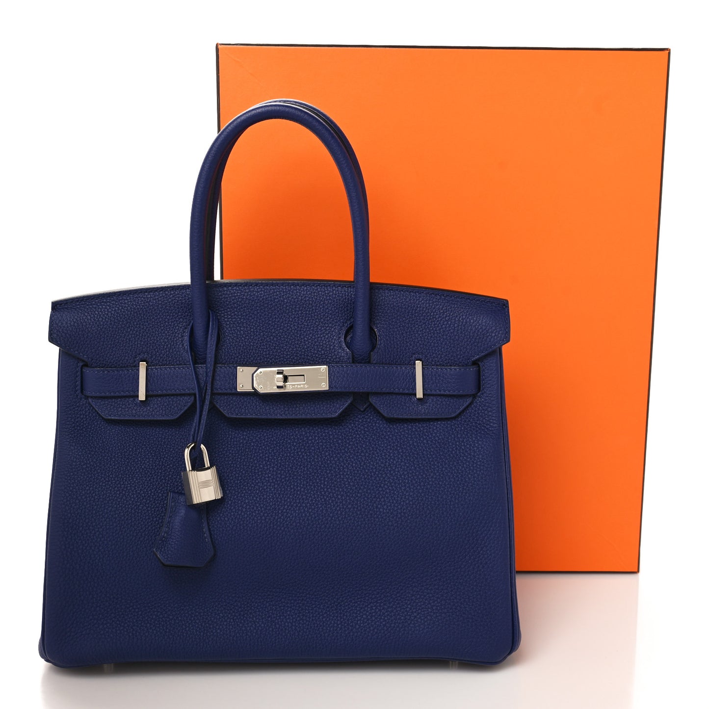 Togo Birkin 30 Bleu Encre