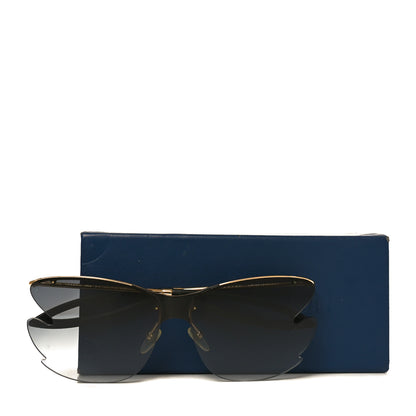 Louis Vuitton Bohemian Vuittony Square Sunglasses Z1235W Silver Mirror 14 of 14