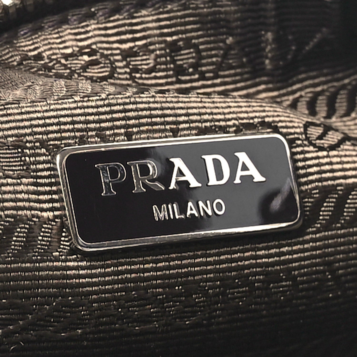 Prada Tessuto Nylon Saffiano Re-Edition 2005 Shoulder Bag Cacao 6 of 12