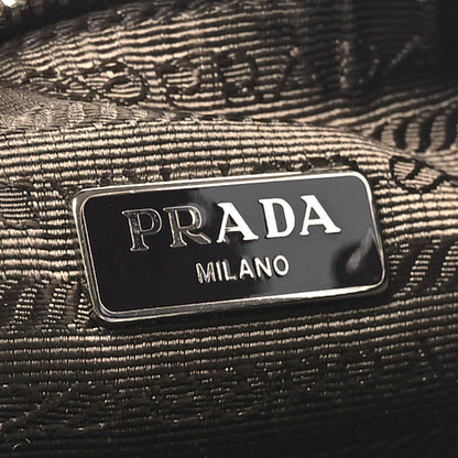 Prada Tessuto Nylon Saffiano Re-Edition 2005 Shoulder Bag Cacao 6 of 12