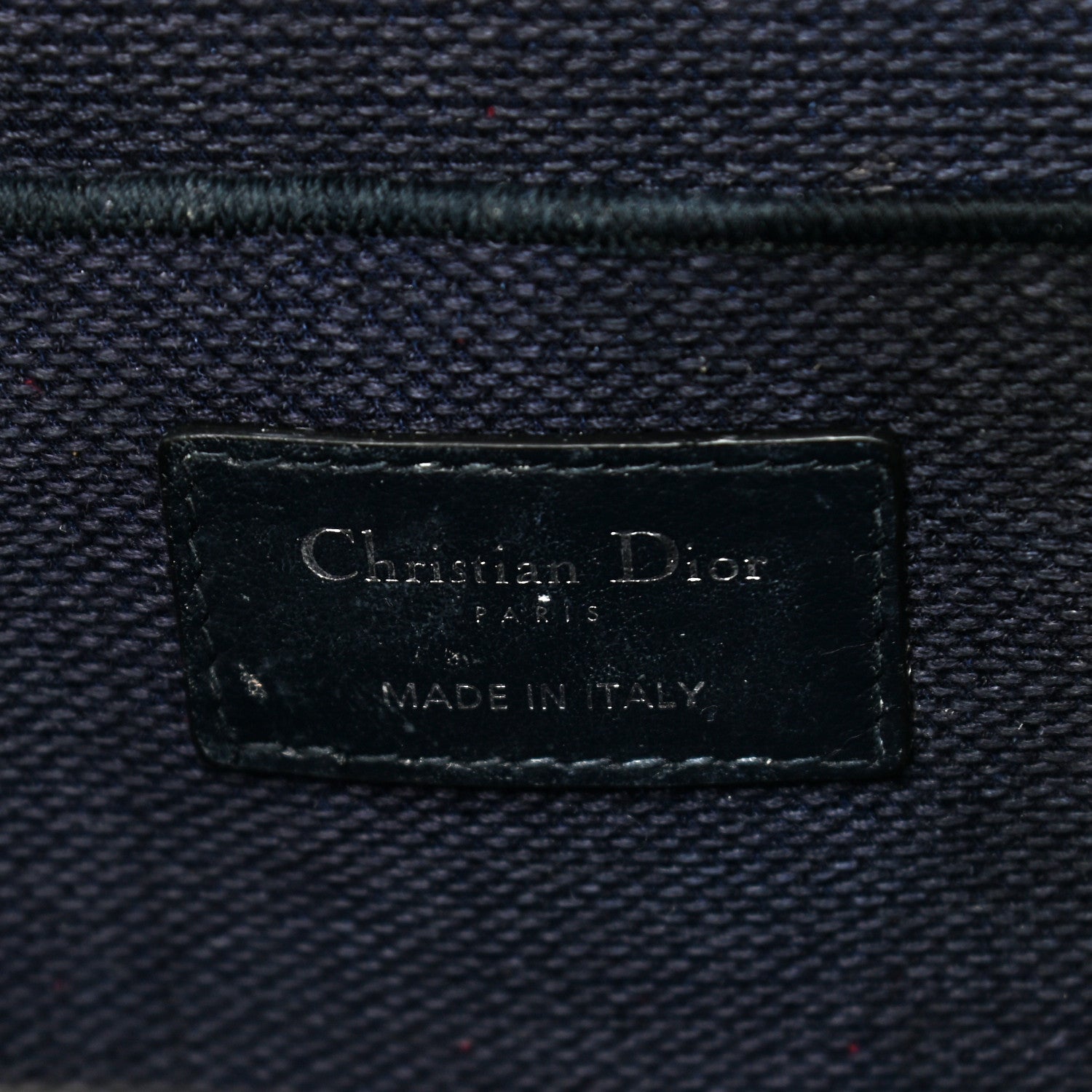 Christian Dior Oblique Diortravel Vanity Case Blue 6 of 10