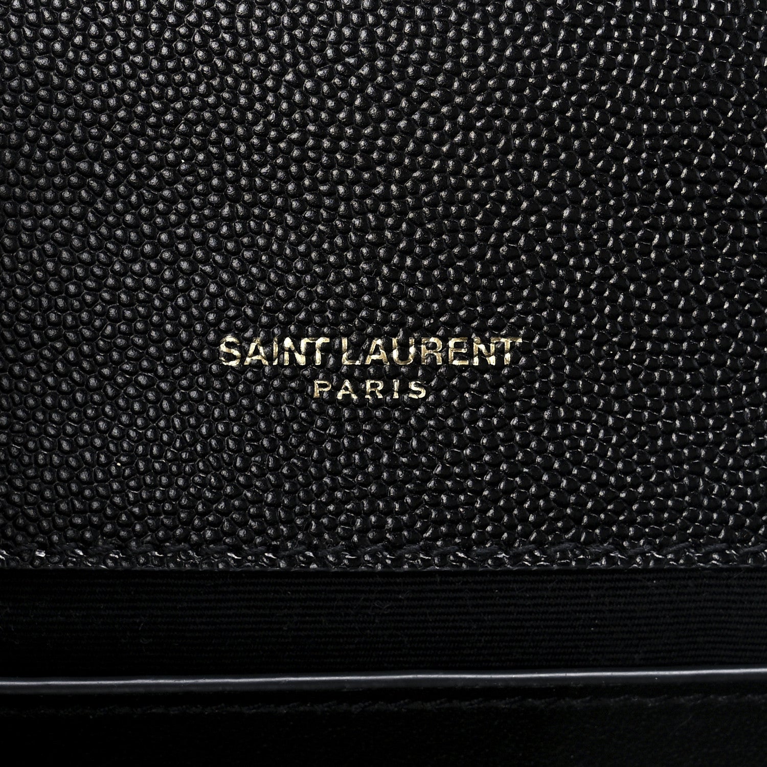 Saint Laurent Grain De Poudre Small Monogram Kate Satchel Black 5 of 11